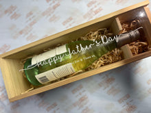 Load image into Gallery viewer, Personalised Printed Wine and Champagne Box