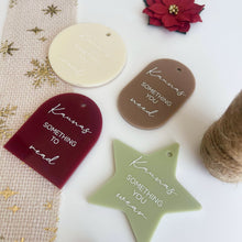 Load image into Gallery viewer, Personalised Christmas Mindful Gift Tags (Set of 4)