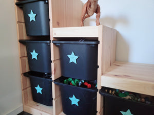 Detachable Acrylic STAR Organisational Labels