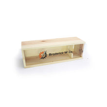 Load image into Gallery viewer, Custom Branded Wood Wine Box with Clear Lid Digital Print