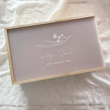 Load image into Gallery viewer, Personalised Baby Keepsake Box