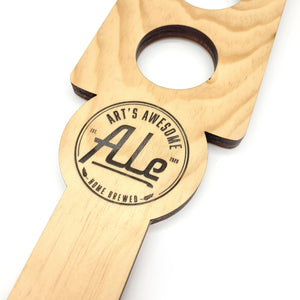 Custom Beer Paddle / Bar Flight 4 Hole