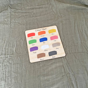 Colour Hunt Activity Board