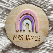 Load image into Gallery viewer, Personalised Teacher Name Plaque