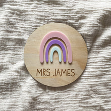 Load image into Gallery viewer, Personalised Teacher Name Plaque