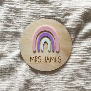 Personalised Teacher Name Plaque