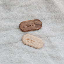 Load image into Gallery viewer, Wood USB - Oval - Engraved