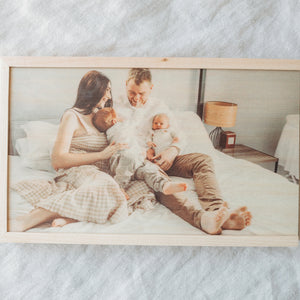 Maple/Walnut Photo Boxes - Printed