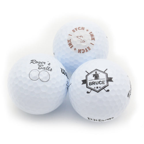 Custom Printed Golf Balls