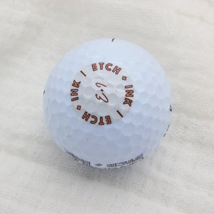 Custom Printed Golf Balls