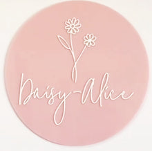 Load image into Gallery viewer, Personalised Round Name OR Business Plaque