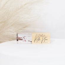 Load image into Gallery viewer, Crystal and Wood USB - Photo Print