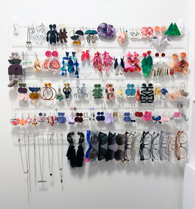 Clip on earring on sale storage